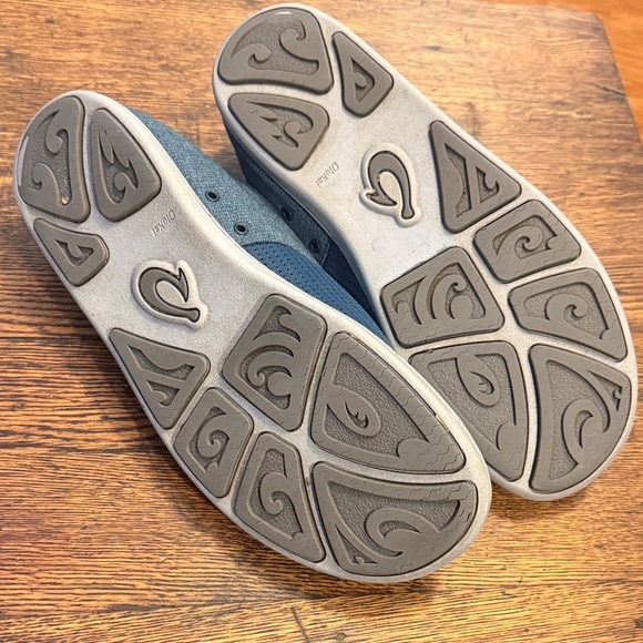 OluKai Men's Denim Blue Sneakers - Picture 4 of 4